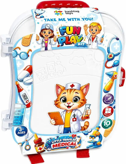 Hashtag Toys Παιδικό Ιατρικό Σετ 10τμχ