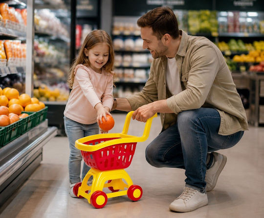 Hashtag Toys Supermarktwagen Für Kinder Ab 3 Jahren