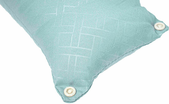 Melinen Medizinisches Nackenkissen 50x70x1cm Türkis