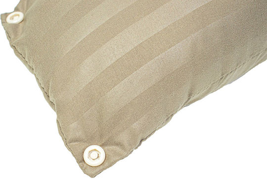 Melinen Medizinisches Nackenkissen 50x70x1cm Braun