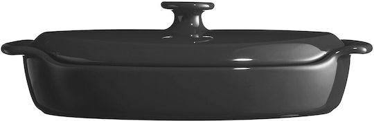 Emile Henry Papillote Niederländische Ofen Oval Keramik 30,5x17,5cm 0,9lt