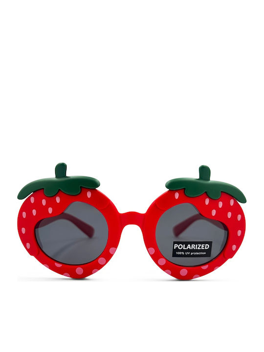 Kiddos Polarized Παιδικά Γυαλιά Ηλίου Κόκκινα