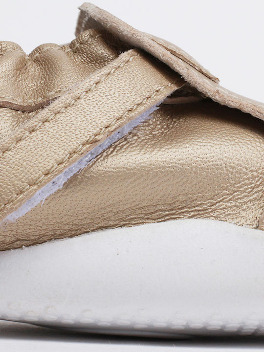 Bobux Βρεφικά Sneakers Αγκαλιάς Χρυσά Step Up Xplorer