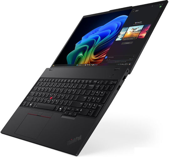 Lenovo Thinkpad T16 Gen 4 16" IPS FHD+ (Ryzen AI 300 Series-7 PRO 350/32GB/1TB SSD/W11 Pro) Black (International English Keyboard)