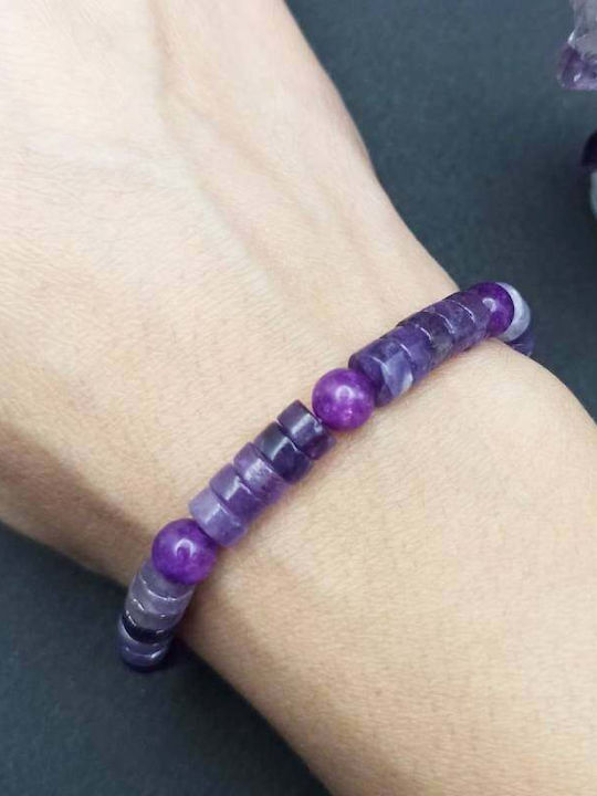 Brățară Serenity Amethyst Jade Crystal Pentru Femei