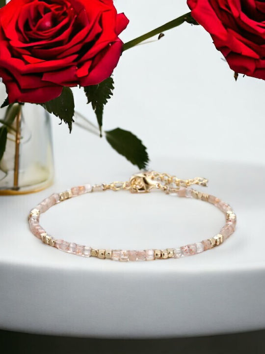 Boho Armband Aus Sonnenstein Halbedelsteinen