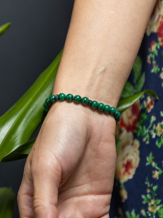 Malachite Bracelet Women Handmade Nayan 6mm Beads Malachite Bracelet Women Handmade Nayan 6mm Beads