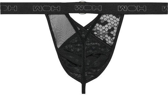 WOH Men's Sexy String Black