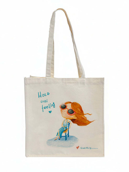 Tote Bag Greek Me Up Hold That Feeling
