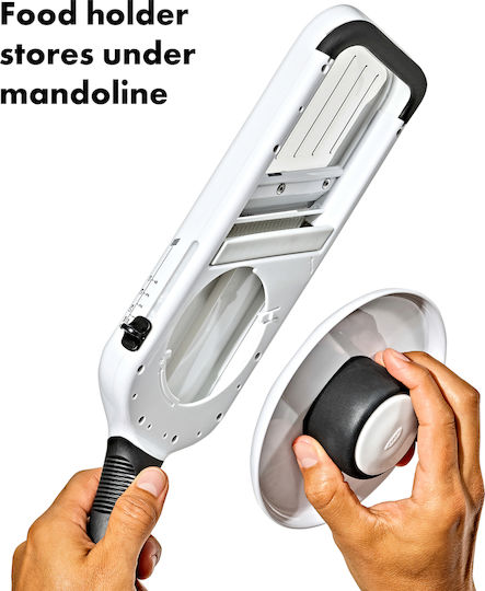 OXO Good Grips Μαντολίνο από Ανοξείδωτο Ατσάλι Χειροκίνητος
