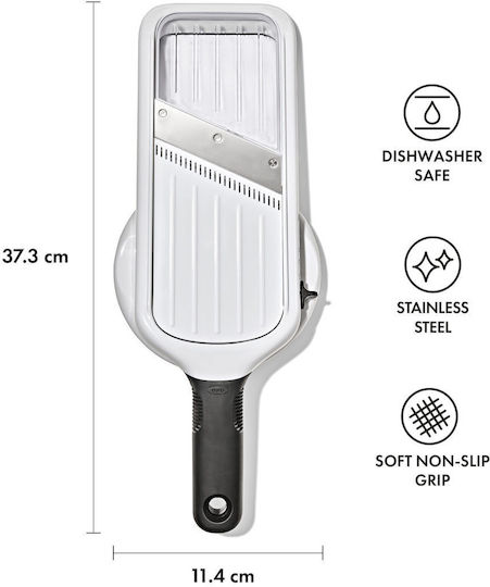 OXO Good Grips Μαντολίνο από Ανοξείδωτο Ατσάλι Χειροκίνητος