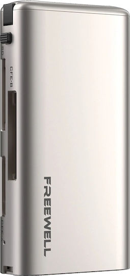 Freewell Card Reader for SD/microSD/XQD Gold