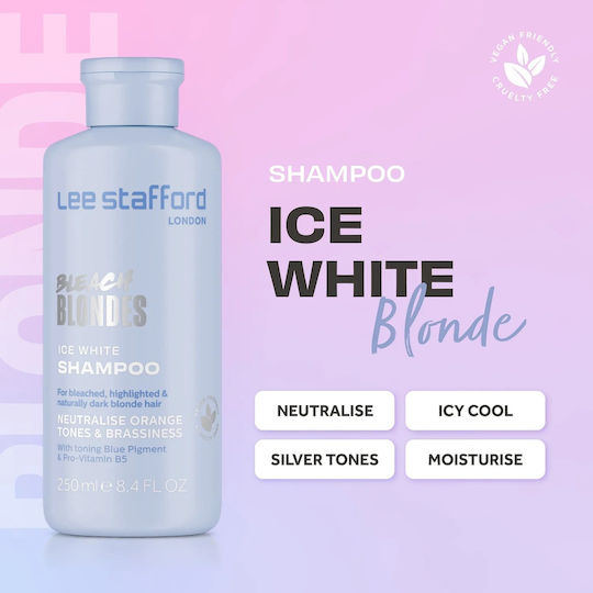 Lee Stafford Ice Σαμπουάν Λάμψης για Βαμμένα Μαλλιά 250ml