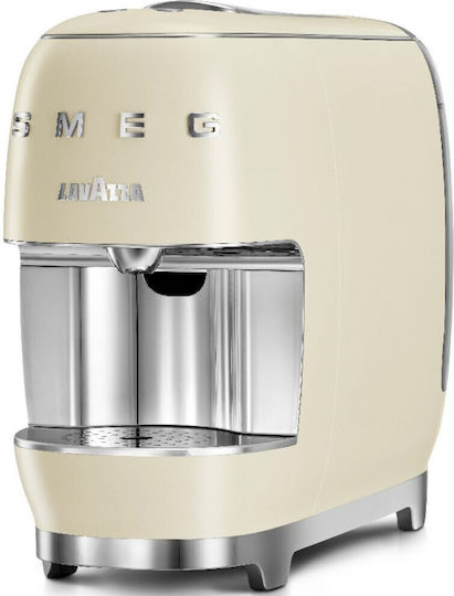 Smeg Kaffeekapselmaschine für A Modo Mio Druck 10bar Creme