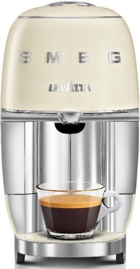 Smeg Kaffeekapselmaschine für A Modo Mio Druck 10bar Creme
