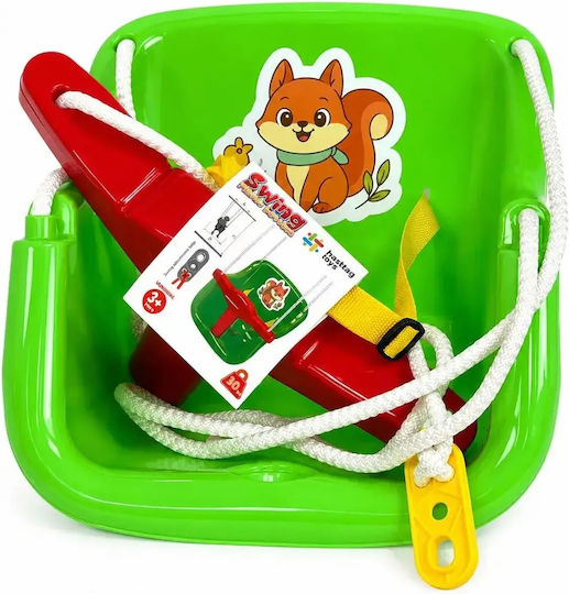 Hashtag Toys Leagăn atârnat din plastic pentru copii de 3+ ani Verde