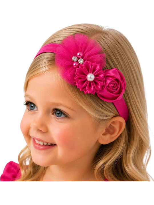 TakTakBaby Kids Hair Band in Fuchsia Color