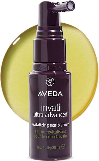 Aveda Invati Ultra Advanced Revitalizing Leave In Scalp Serum for Strengthening & Volume Enhancement 30ml