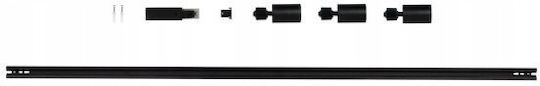 Kanlux Triple Spot with GU10 Lamp Adapter in Black Colour