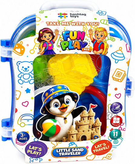 Set Little Traveler Rucsac De Nisip Albastru