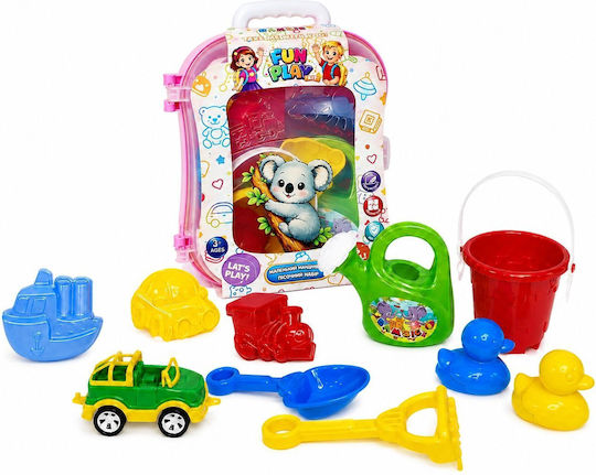 Set Rucsac De Nisip Roz Little Traveler