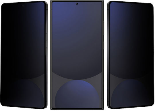 Eiger Защитно Фолио Galaxy S26 Ultra Anti-spy Закалено Стъкло 2.5d Прозрачно Черно