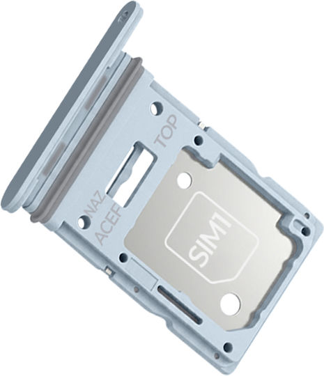Clappio Sim Tray Samsung Galaxy A35 Hybrid Slot Blue