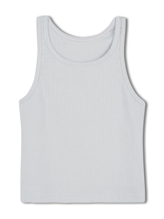 Women's Cotton Crop Top with Wide Spaghetti Straps