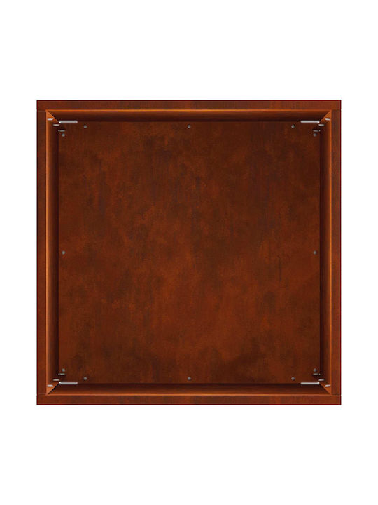 vidaXL Garten-Set 2 Metallische Pflanzgefäße Rusty 30cm