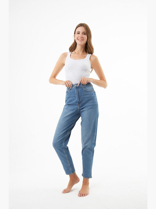 Women's Cotton Sleeveless Ribbed Blouse