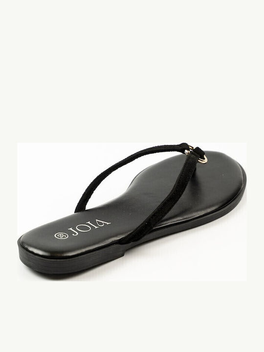 Women's Black Flat Sandals