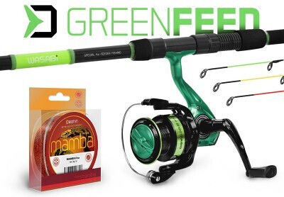 Delphin Lansetă de pescuit pentru feeder 3.6m cu mecanism 100gr