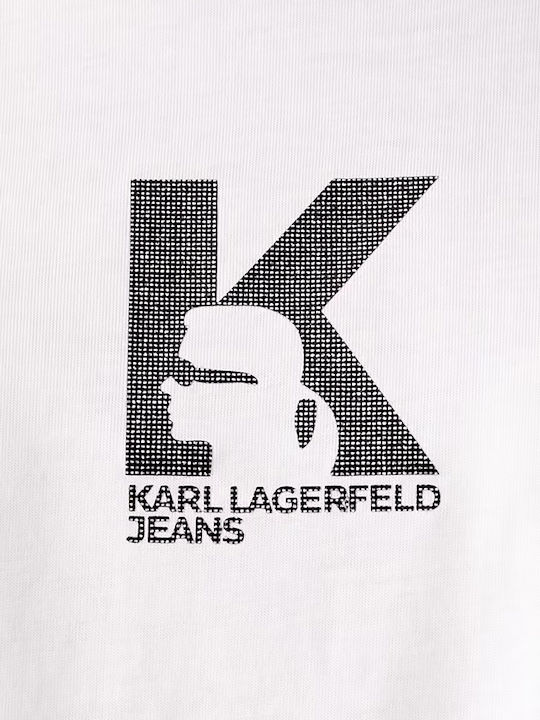Logo Women's T-shirt White-Black