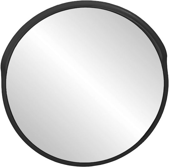 vidaXL Traffic Mirror 75cm In Black Color