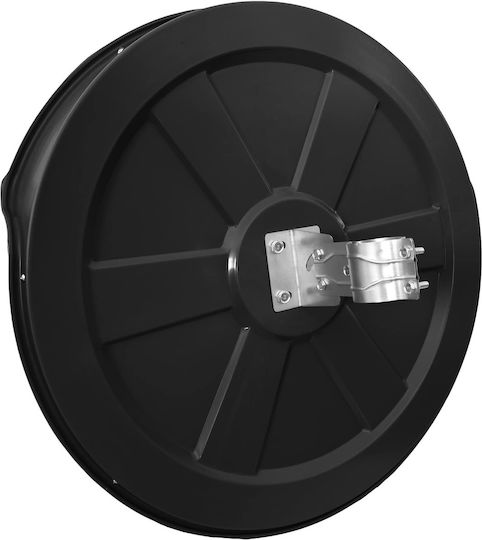 vidaXL Traffic Mirror 75cm In Black Color