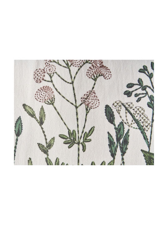 Beliani Μαξιλάρι Καναπέ Ferna από 100% Βαμβάκι White/beige 45x45εκ.