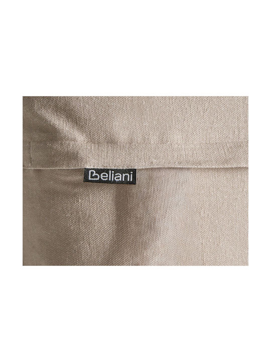 Beliani Μαξιλάρι Καναπέ Ferna από 100% Βαμβάκι White/beige 45x45εκ.