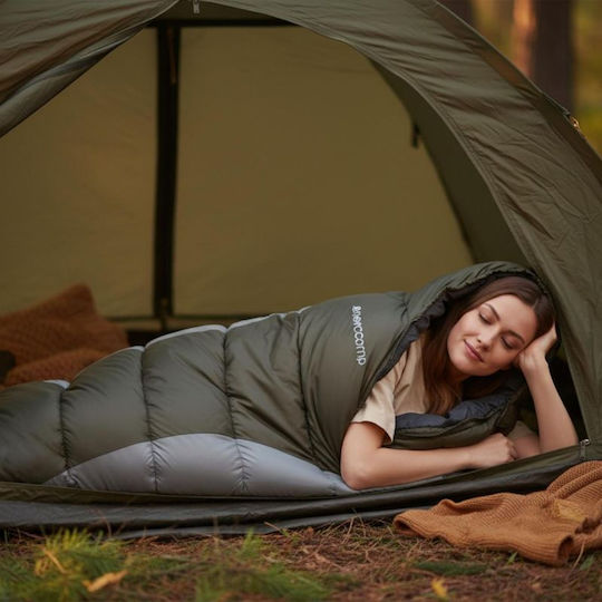 Enero Sac de dormit Single 3 sezoane Gray/silver