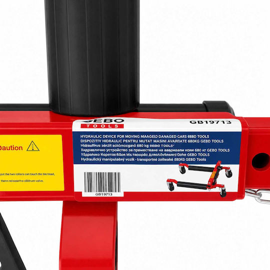 Dispozitiv Hidraulic De Mutare A Vehiculelor Avariate 680kg Gebo Tools