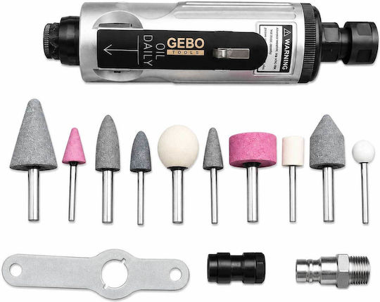 Set Șlefuitor Pneumatic de Aer Accesorii Gebo Tools
