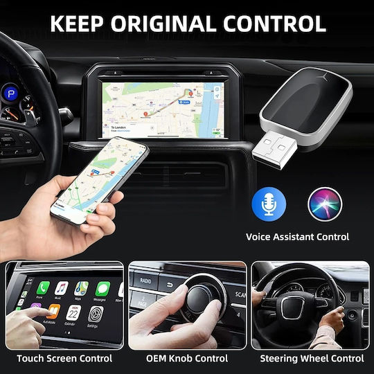 Adaptor Carplay & Android Auto Pentru Mașini