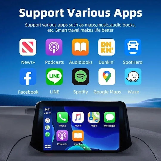 Adaptor Carplay & Android Auto Pentru Mașini