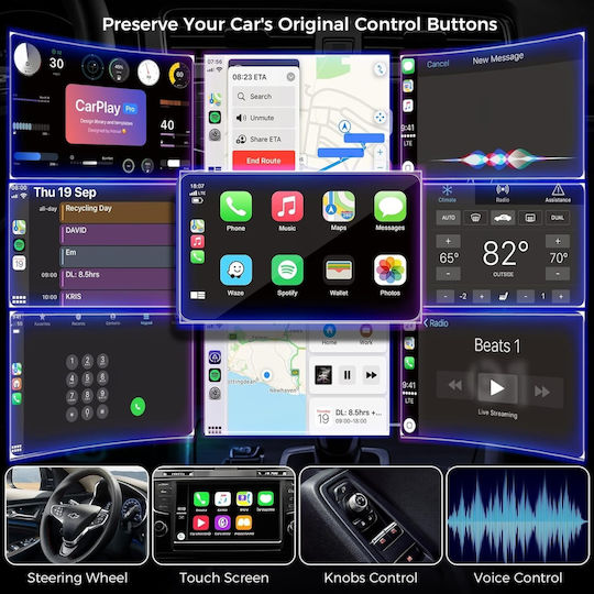 Adaptor Carplay & Android Auto Pentru Mașini