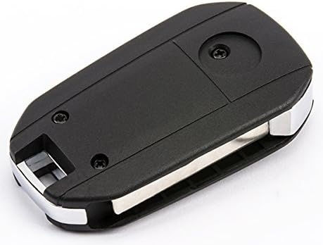 Techstar Husa Pentru Chei Auto Transformer Flip Upgrade 2 Butoane Lama Hu100 Compatibila Opel Corsa Astra Meriva Zafira