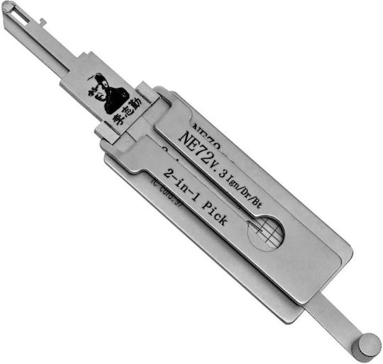 Lishi Ne72 2-in-1 Autoschlüssel Decoder Pick Citroen Peugeot Renault 206 207 Schlüssel Ne72 Klinge