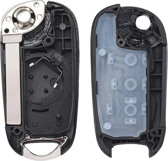 Techstar Husa Pentru Chei Auto Tip Flip 3 Butoane Lama Hu100 Opel Astra K 2015-2019
