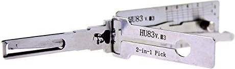 Original Lishi Auto Decoder Hu83 V3 – 2-in-1 Pick Ignition Doors Trunk Unlocking Compatible Peugeot Citroen Fiat Mini