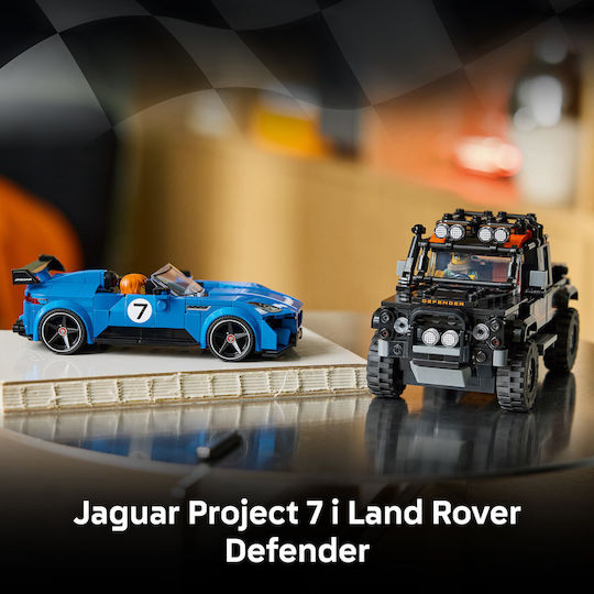 Speed Champions Land Rover Defender Für Über 10-Jährige 740 Stück