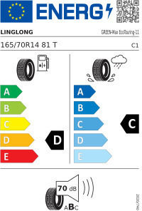 LingLong Runflat 165/70R14 81TT Θερινό Λάστιχο για Επιβατικό Αυτοκίνητο