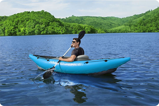Bestway 65115 Πλαστικό Kayak Θαλάσσης 1 Ατόμου Μπλε/Γκρι
